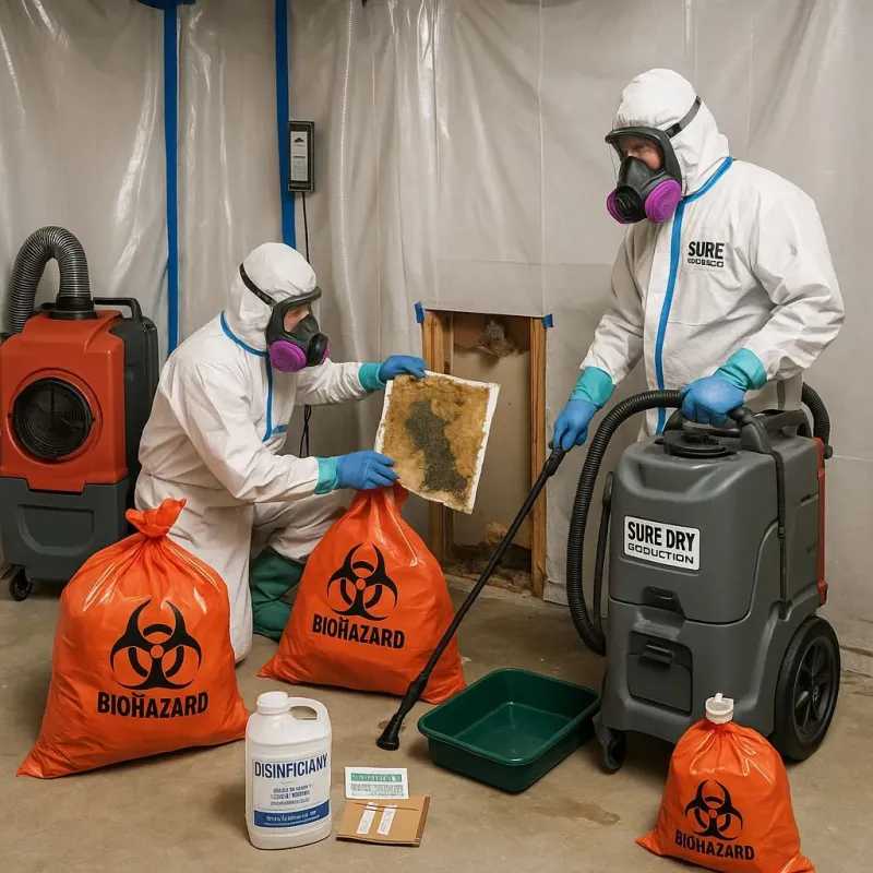 Contaminated Water Handling Protocols process in Wynne, AR